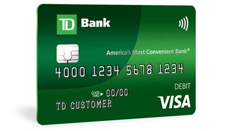 td bank get contactless debit card|td bank contactless visa.